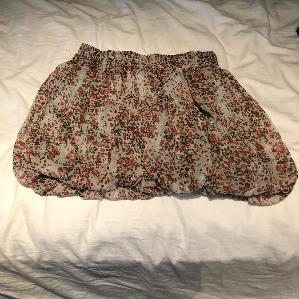 Floral skirt